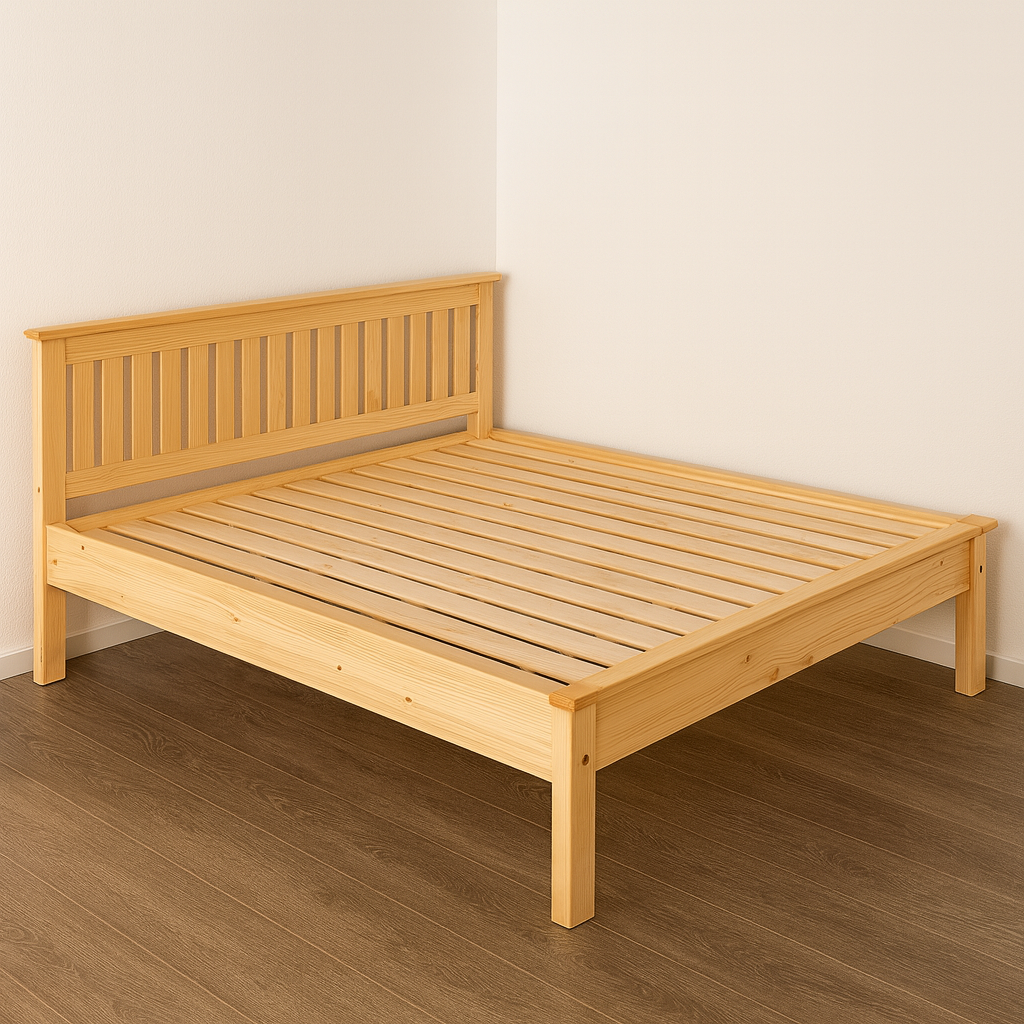 Lit Queen Size en bois