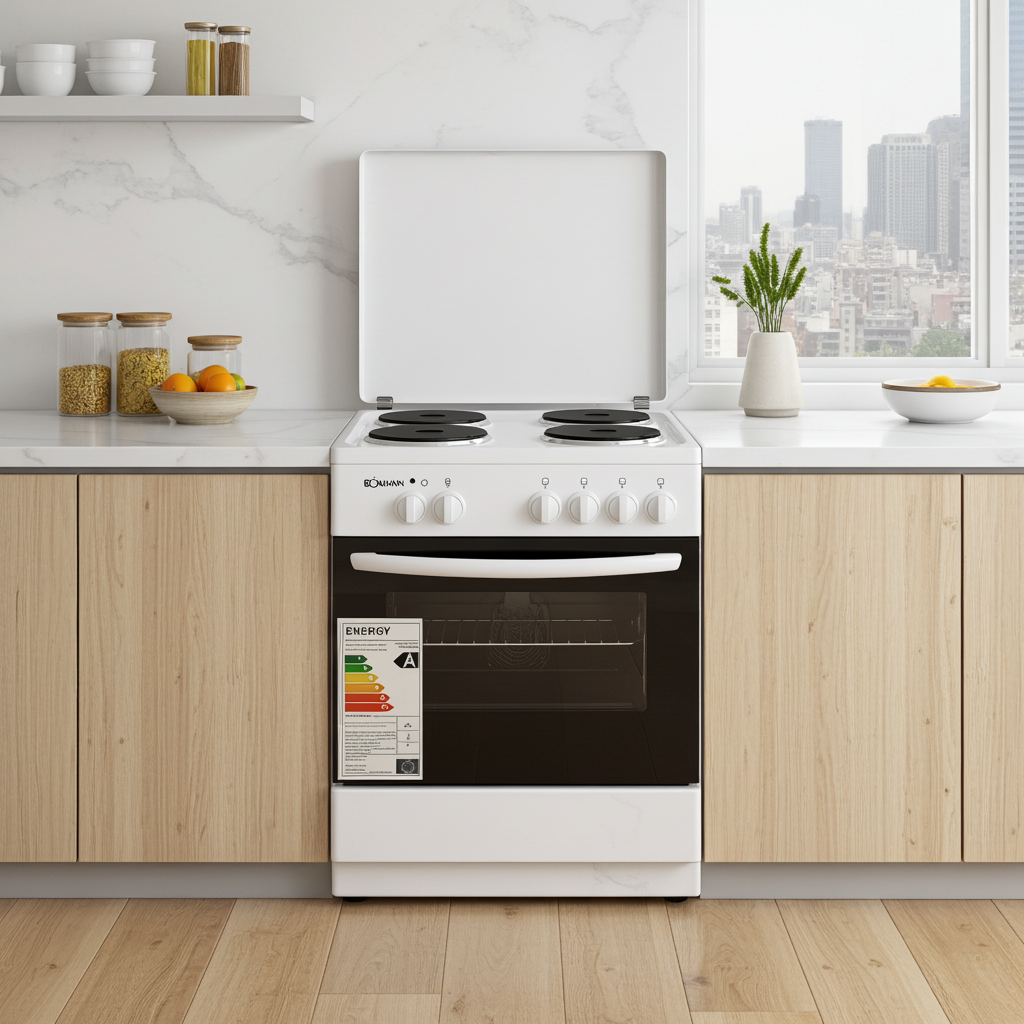 Cuisinière électrique Bomann classification énergétique A